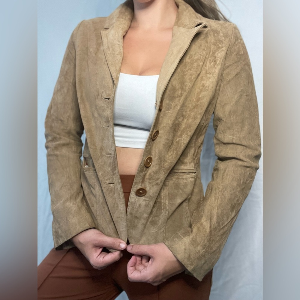 Eddie Bauer Suede Jacket